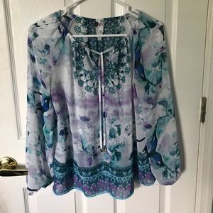 Jessica Simpson Sheer Top